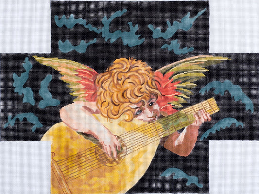 Barbara Russell Designs Florentine Angel Brick Needlepoint Canvas