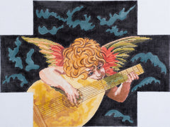 Barbara Russell Designs Florentine Angel Brick Needlepoint Canvas