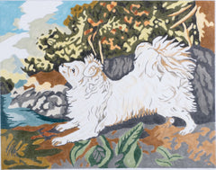 Barbara Russell Designs Stubbs Spanish Dog Needlepoint Canvas