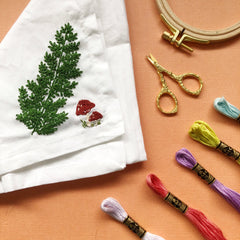 M Creative J Forest Forage Peel Stick and Stitch Embroidery Patterns