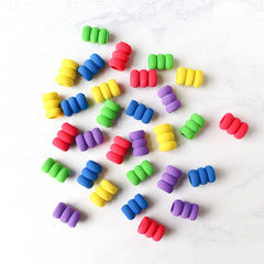 Stitched Modern Comfort Grips for Embroidery Hoop Screws