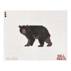 Bell House Designs Brown Bear Needlepoint Canvas