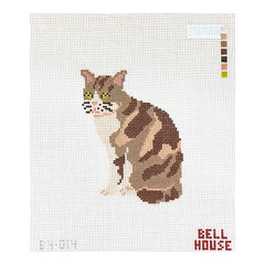 Bell House Designs Cat Needlepoint Canvas