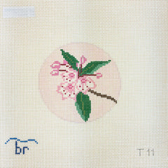 Blue Ridge Stitchery Mountain Laurel Needlepoint Canvas
