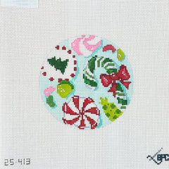 Blueberry Point Holiday Candies Needlepoint Canvas