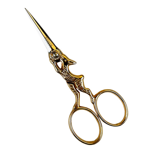 Bohin Gold Plated Rabbit Embroidery Scissors
