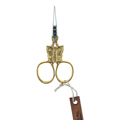 The Scissorist Butterfly Scissors - Gold Handle by the Scissorist