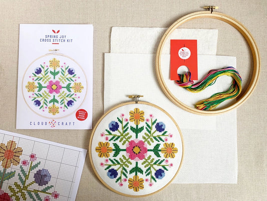 Cloud Craft Spring Joy Cross Stitch kit