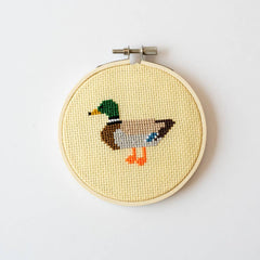 Cotton Clara Duck Cross Stitch Kit