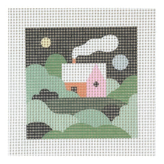 Canevas Fatal Carole Barraud La Nuit étoilée Mini Needlepoint Canvas