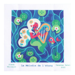 Canevas Fatal Diane Thirault La Mélodie de L'étang Needlepoint Canvas