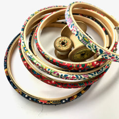 Stitchkits Crafts Toy Garden Wrapped Embroidery Hoop - 6"