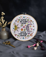 Innocent Bones Love By The Moon Cross Stitch Kit