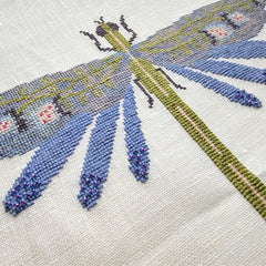 The Wishing Thorn Flower Dragonfly Cross Stitch Pattern