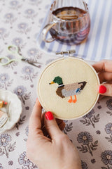 Cotton Clara Duck Cross Stitch Kit