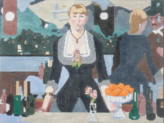 Changing Woman Designs Manet A Bar at Folies Bergere Needlepoint Canvas
