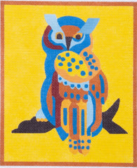 Changing Woman Designs Owl Needlepoint Canvas