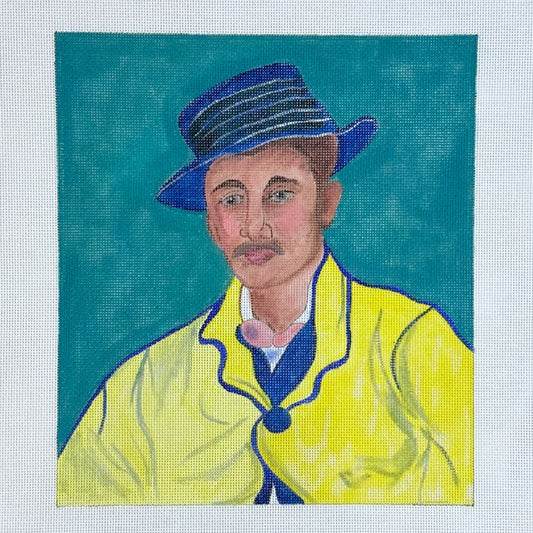 Changing Woman Designs Van Gogh Portrait of Armand Roulin Needlepoint Canvas