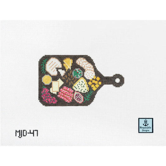 Morgan Julia Designs Charcuterie Board Needlepoint Canvas