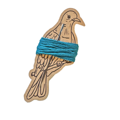 Chasing Threads Stitch Your Birds Zip Pouch Embroidery Kit