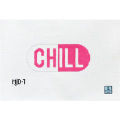 Morgan Julia Chill Pill Needlepoint Canvas
