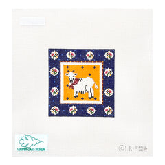 Cooper Oaks Design Linda Ragno Le Chevre Goat Needlepoint Canvas