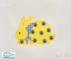 Cooper Oaks Design Linda Ragno Yellow Rabbit Needlepoint Canvas