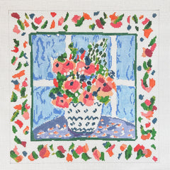 Cooper Oaks Design Susan Verble Gantner Bouquet for Anne's Room Needlepoint Canvas