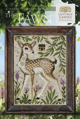Cottage Garden Samplings A Year in the Woods II #12 The Fawn Cross Stitch Pattern