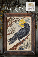 Cottage Garden Samplings A Year in the Woods Series II The Crow Cross Stitch Pattern