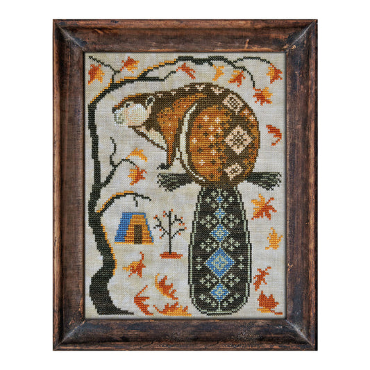 Cottage Garden Samplings A Year in the Woods Series The Beaver Cross Stitch Pattern