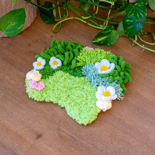 Craft Club Daisy Moss Coaster Kit