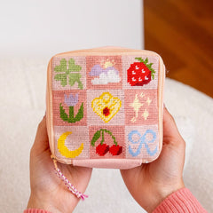 Craft Club Good Luck Charms Needlepoint Pouch Kit