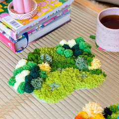 Craft Club Green Oasis Moss Coaster Kit