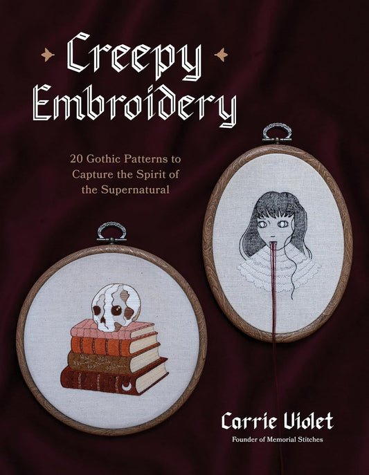 Creepy Embroidery: 20 Gothic Supernatural Patterns