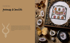 Cross Stitch Cabinet of Curiosities Book