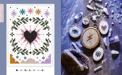 Cross Stitch Cabinet of Curiosities Book