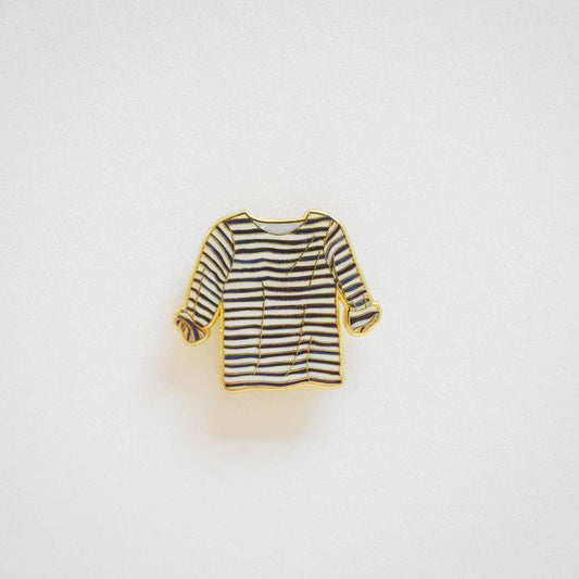 Sara Fitz Striped Shirt Needle Minder