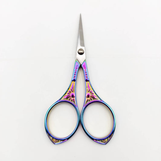 SChandworks Daisy Embroidery Scissors - Rainbow