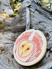 Hook Line and Tinker Embroidery Kits - Barn Owl Complete Embroidery Kit