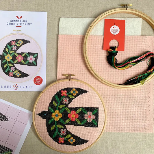 Cloud Craft Summer Joy Cross Stitch kit