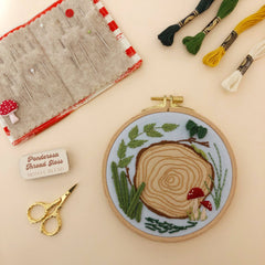 M Creative J 3D Woodland Advanced Hand Embroidery DIY Craft Kit