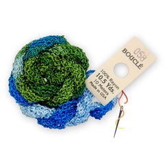 EdMar Boucle - 058 Medium Blue and Dark Sea Green