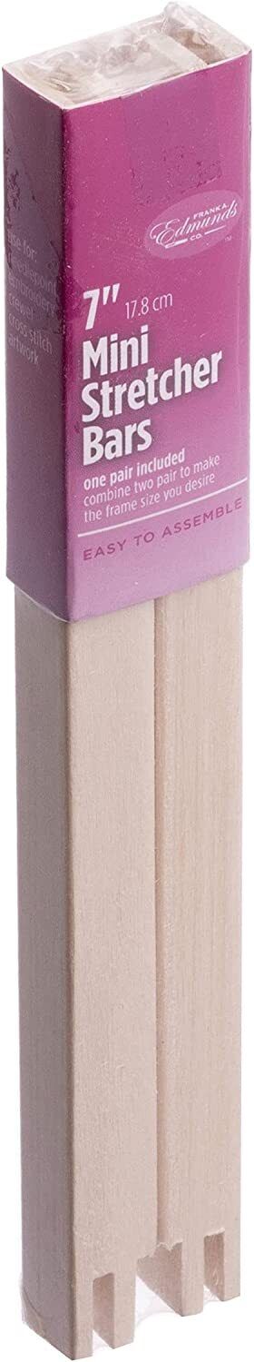 Edmunds Mini Stretcher Bars - 7 Inch Pair