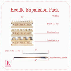 Katrinkles Heddle Expansion Pack for Smaller Darning Loom