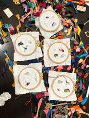 M Creative J Bugs Embroidery Patterns - Stick and Stitch Insect Embroidery