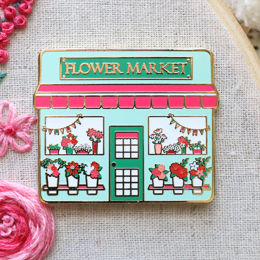 Flamingo Toes Flower Market Needle Minder