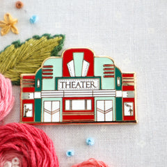 Flamingo Toes Theater Needle Minder