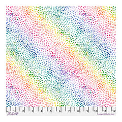 FreeSpirit Fabrics Daughter Earth Little Hearts Cotton - White