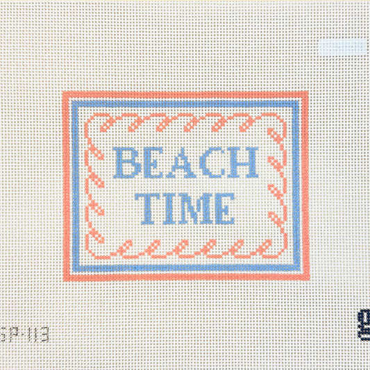 Goodpoint Needlepoint Beach Time Needlepoint Canvas